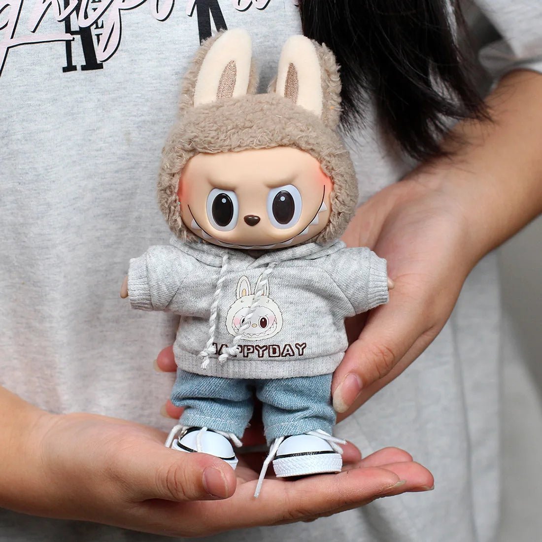 Moletom - Labubu Face - Copy Club - Rosa - 
