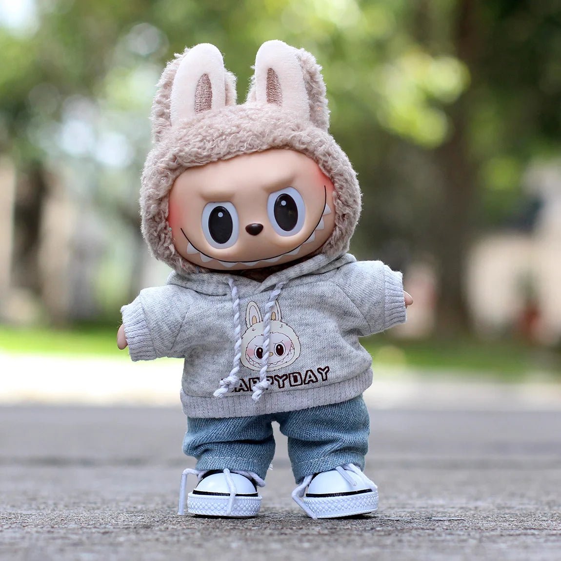 Moletom - Labubu Face - Copy Club - Rosa - 